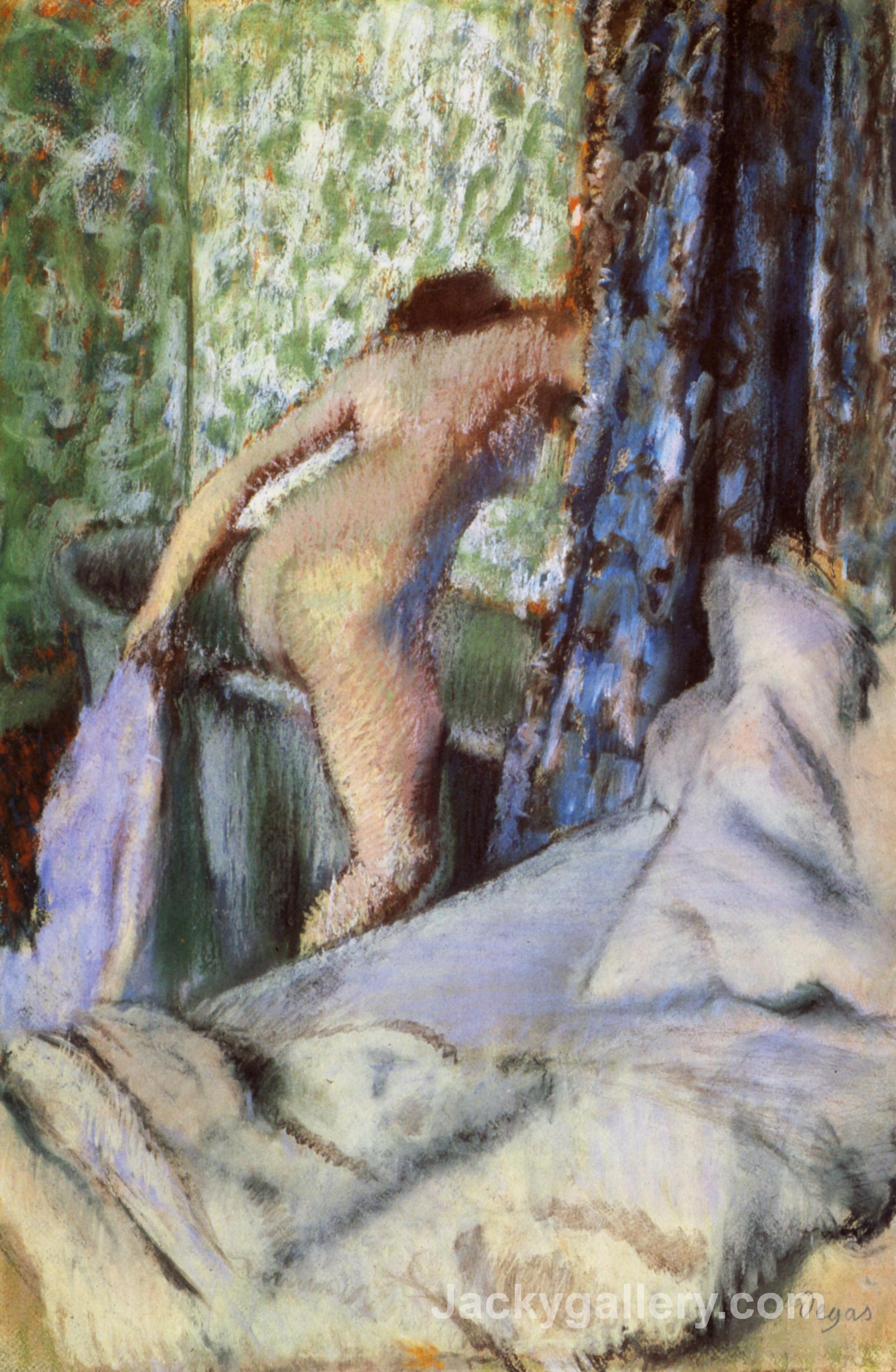 The Morning Bath by Edgar Degas paintings reproduction